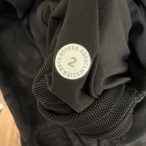 Lululemon On the Fly Camo Elastic Waist Pants Flux Formation Women's Gray Size 2 - Picture 6 of 6